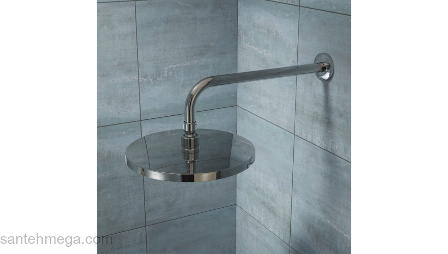 Душевая насадка верхняя круглая хром Optima Home IDDIS OPH25CPi64. Фото