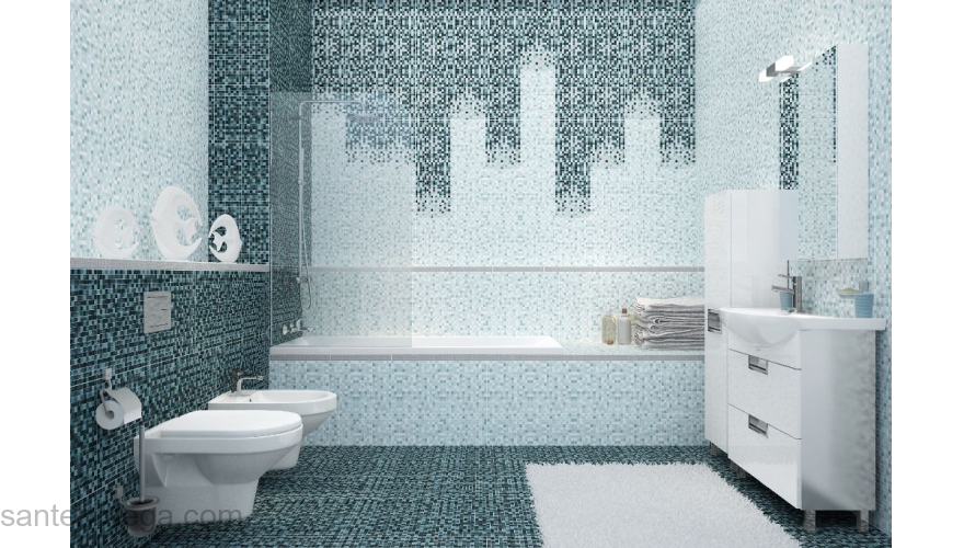 CERSANIT GL7H381 Спецэлемент стеклянный Glass 40х350 золотистый