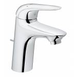 Eurostyle 2015 Solid Смеситель для раковины со сливным гарнитуром, S-Size, с GROHE 23709003 SilkMove® ES с энергосберегающей функцией (подача холодной воды при центральном положении рычага) Eurostyle 2015 Solid Смеситель для раковины со сливным гарнитуром, S-Size, с GROHE 23709003 SilkMove® ES с энергосберегающей функцией (подача холодной воды при центральном положении рычага). Фото