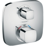 Термостат с запорным/переключающим вентилем Hansgrohe Ecostat E 15708000 (на 2 потребителя) Термостат с запорным/переключающим вентилем Hansgrohe Ecostat E 15708000 (на 2 потребителя). Фото
