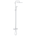 GROHE 26691000 Tempesta Cosmopolitan 250 Душевая система поворотная с термостатом и изливом на ванну, хром GROHE 26691000 Tempesta Cosmopolitan 250 Душевая система поворотная с термостатом и изливом на ванну, хром. Фото