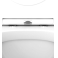 Унитаз подвесной, без сиденья AM.PM Spirit 2.0 C701738WH. Фото